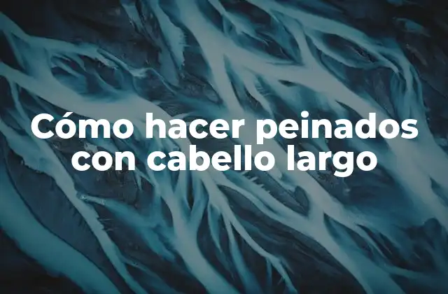 Cómo Hacer Peinados con Cabello Largo