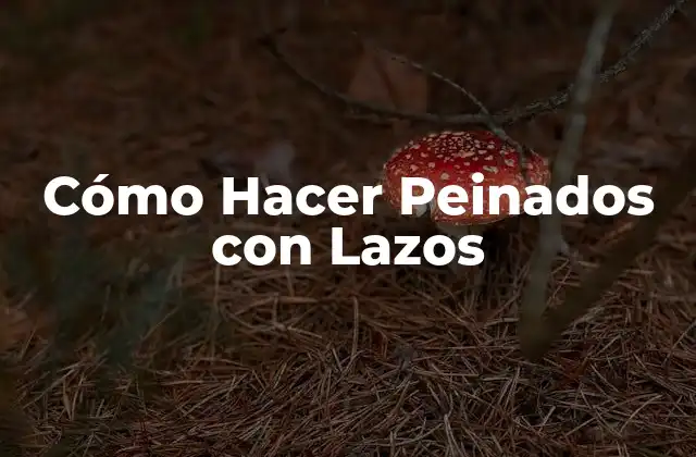 Cómo Hacer Peinados con Lazos