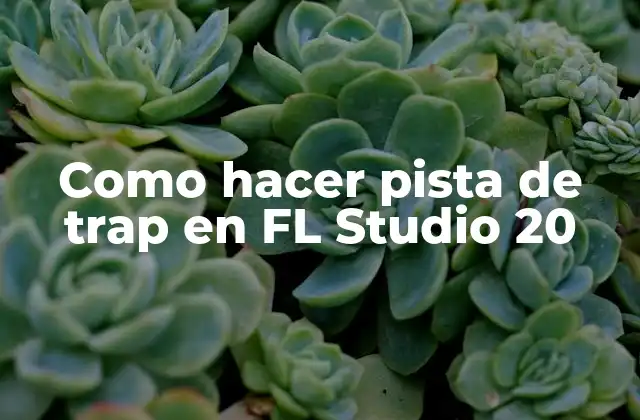 Como Hacer Pista de Trap en Fl Studio 20