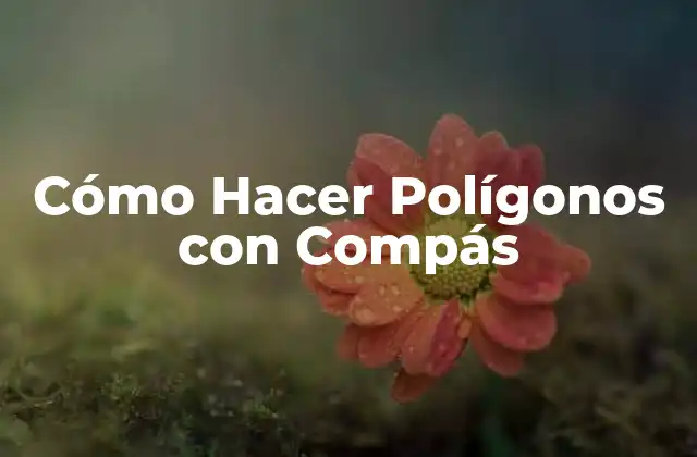 Cómo Hacer Polígonos con Compás