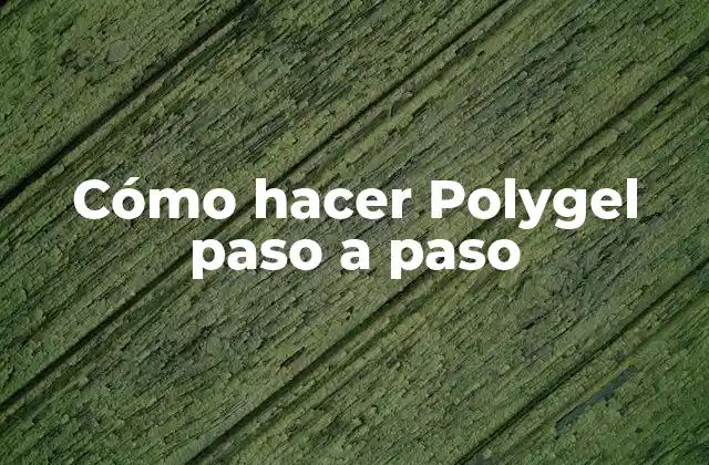 Cómo Hacer Polygel Paso a Paso 2 ¿Qué es Polygel?