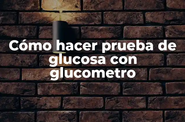 ¿Qué es un glucometro y para qué sirve?