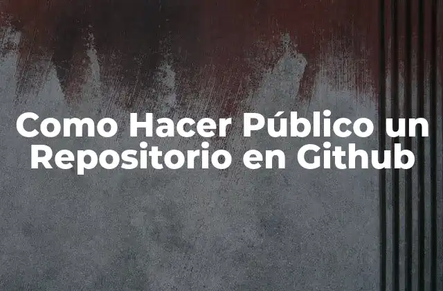 ¿Qué es un Repositorio en Github y para qué Sirve?