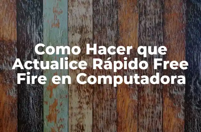 ¿Qué es Free Fire y por qué es importante actualizarlo rápidamente?