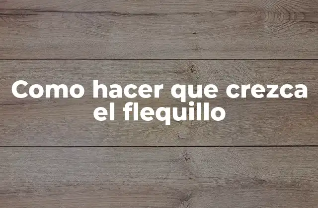 Como Hacer que Crezca el Flequillo