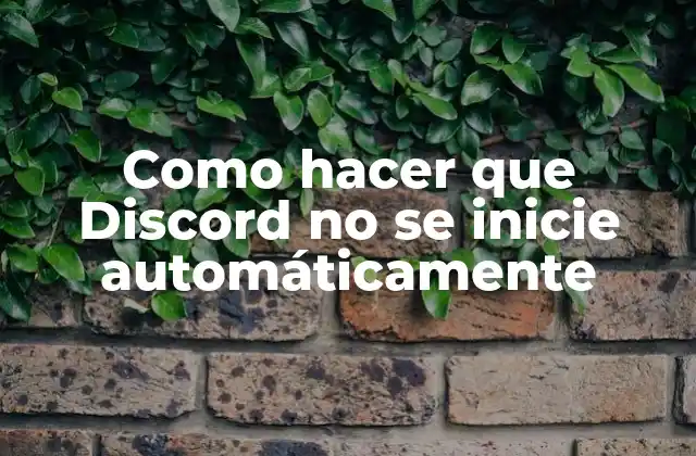 ¿Qué es la carga automática de Discord y cómo afecta a tu computador?