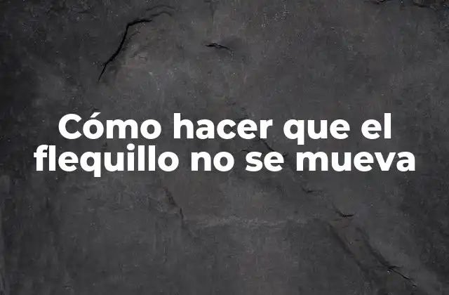 Cómo Hacer que el Flequillo No Se Mueva