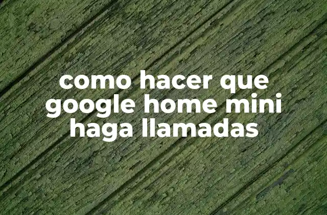¿Qué es Google Home Mini y para qué sirve?