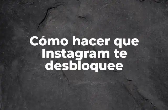 ¿Qué es un bloqueo de Instagram y por qué pasa?