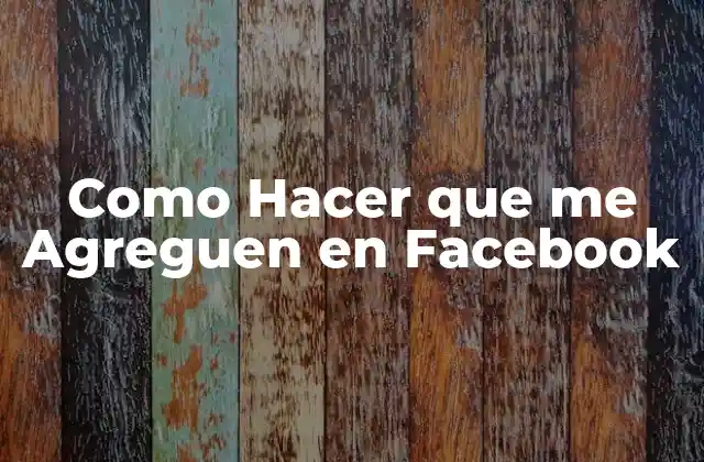 ¿Qué es una Solicitude de Amistad en Facebook?