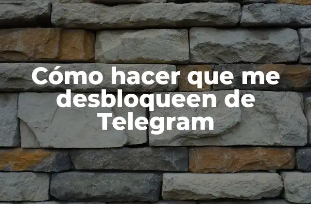 ¿Qué es un bloqueo en Telegram y cómo funciona?