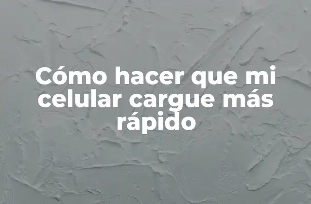 Cómo Hacer que Mi Celular Cargue Más Rápido 2 Cómo hacer que mi celular cargue más rápido