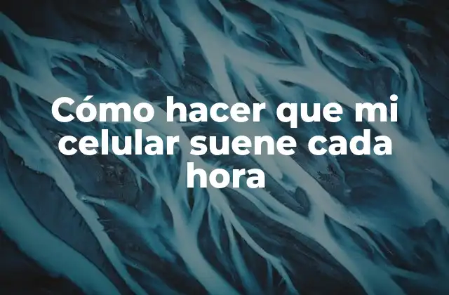 ¿Qué es una alarma y cómo se utiliza?