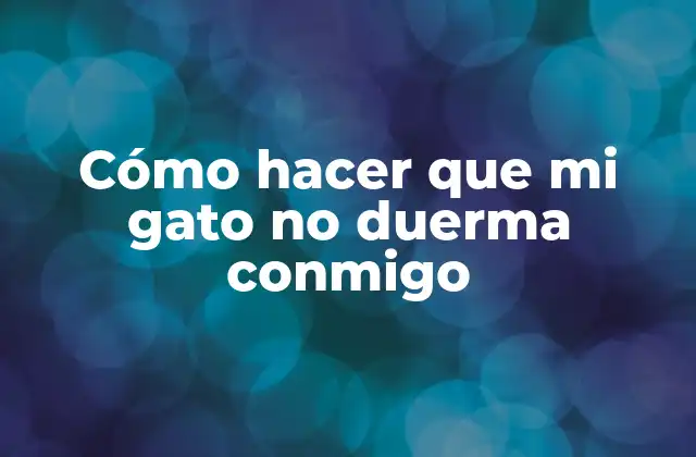El problema de los gatos que duermen con sus dueños