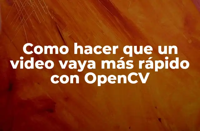 ¿Qué es OpenCV y para qué sirve?