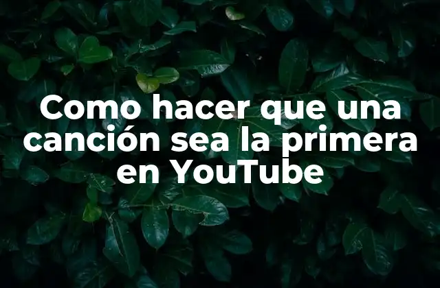 Como Hacer que una Canción Sea la Primera en Youtube 2 ¿Qué es el algoritmo de YouTube y cómo afecta a la visibilidad de tu canción?