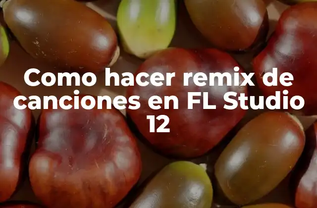Como Hacer Remix de Canciones en Fl Studio 12