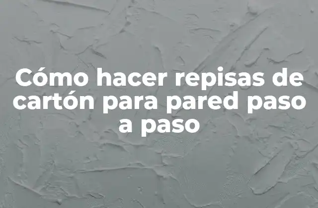 Cómo Hacer Repisas de Cartón para Pared Paso a Paso 2 Repisas de cartón para pared