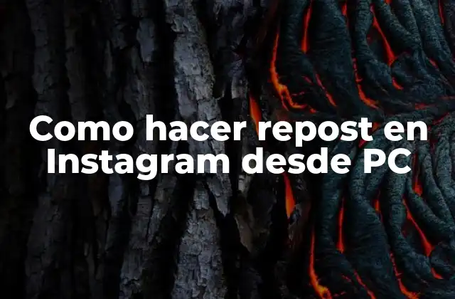 Como Hacer Repost en Instagram desde Pc