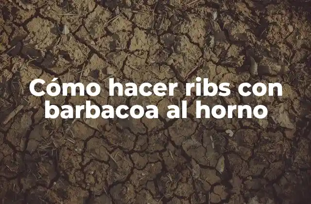 Cómo Hacer Ribs con Barbacoa Al Horno