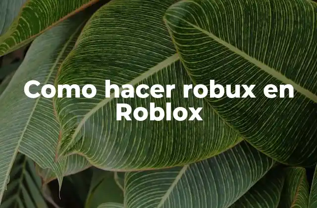 ¿Qué son los robux en Roblox?