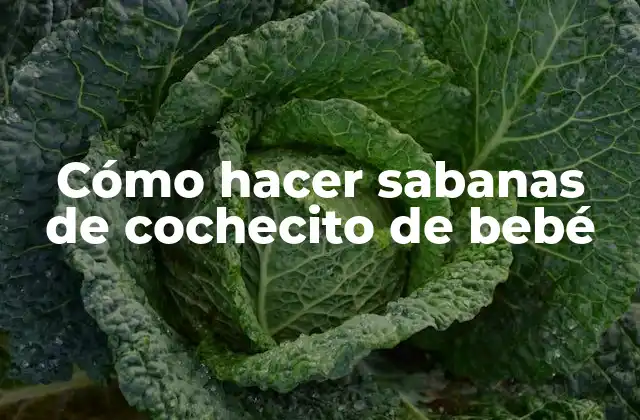 Cómo Hacer Sabanas de Cochecito de Bebé