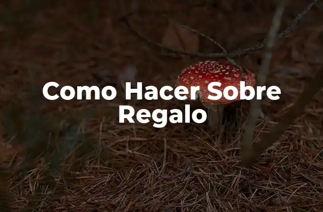 ¿Qué es un Regalo?