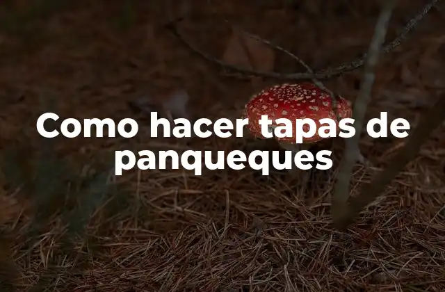 Como Hacer Tapas de Panqueques 2 Tapas de panqueques: qué son y para qué sirven