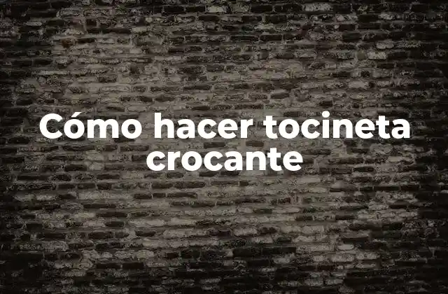 Cómo Hacer Tocineta Crocante 2 ¿Qué es la tocineta crocante?