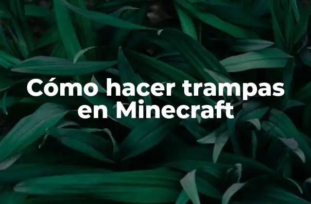 Cómo Hacer Trampas en Minecraft