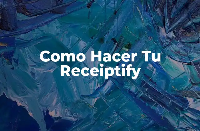 Como Hacer Tu Receiptify