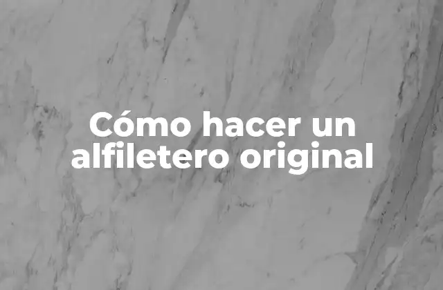 Cómo Hacer un Alfiletero Original