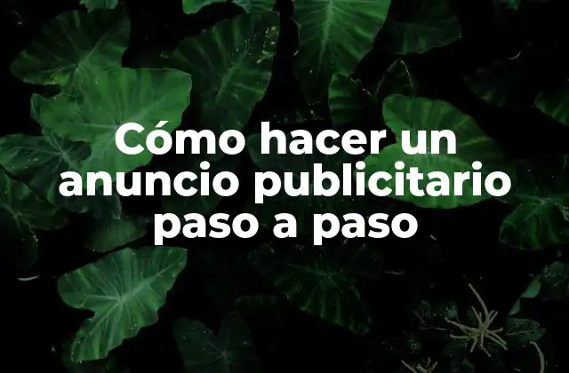 Cómo Hacer un Anuncio Publicitario Paso a Paso 2 ¿Qué es un anuncio publicitario y para qué sirve?