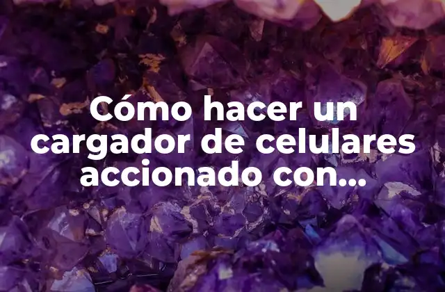 Cómo Hacer un Cargador de Celulares Accionado con Monedas