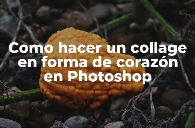 Como Hacer un Collage en Forma de Corazón en Photoshop