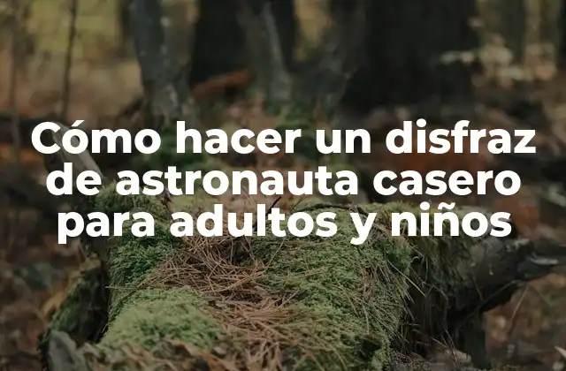 Cómo Hacer un Disfraz de Astronauta Casero para Adultos y Niños