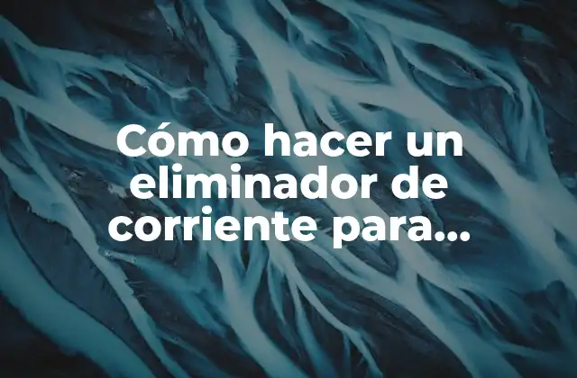 Cómo Hacer un Eliminador de Corriente para Autoestereo