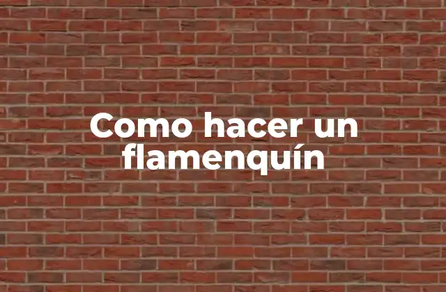 Como Hacer un Flamenquín