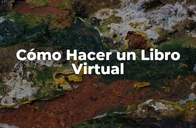 ¿Qué es un Libro Virtual?
