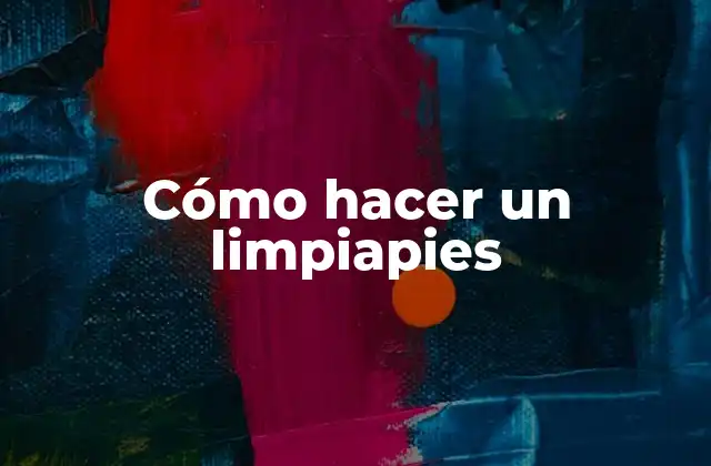Cómo Hacer un Limpiapies 2 ¿Qué es un limpiapies y para qué sirve?