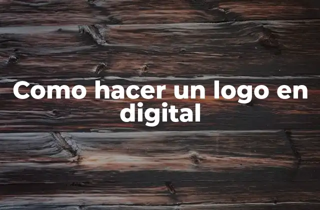 Como Hacer un Logo en Digital 2 Un logo digital es una representación gráfica de una marca o empresa que se utiliza para identificarla y distinguirla de otras. Un buen logo digital debe ser atractivo, fácil de recordar y scalable para diferentes tamaños y resoluciones. Se utiliza para promocionar la marca en redes sociales, sitios web, publicidad impresa y otros medios.