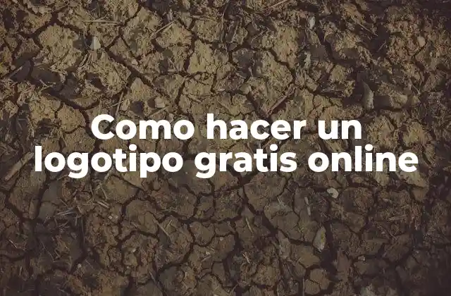 Como Hacer un Logotipo Gratis Online