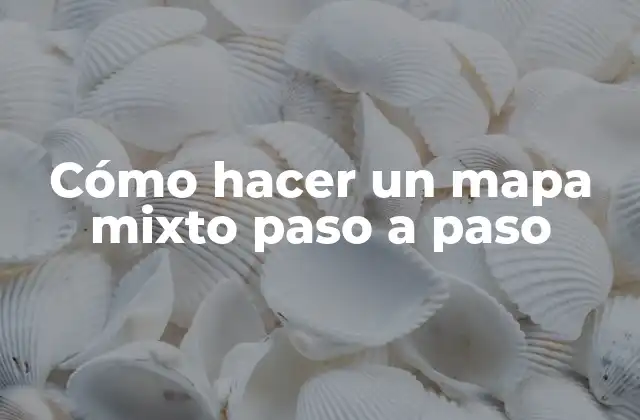 ¿Qué es un mapa mixto?