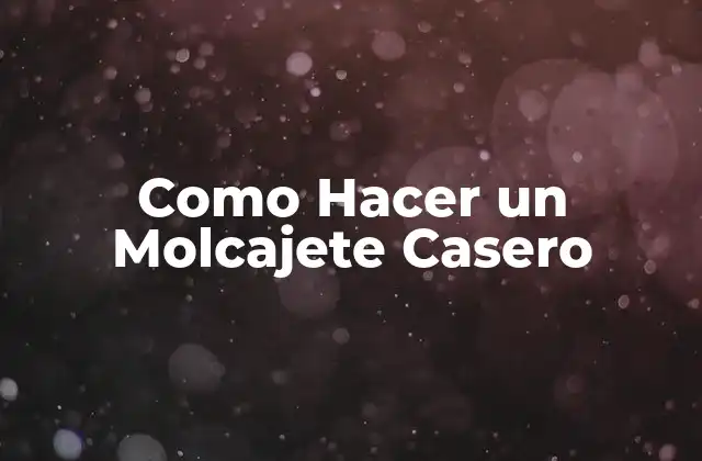 Como Hacer un Molcajete Casero 2 ¿Qué es un Molcajete Casero y para Qué Sirve?