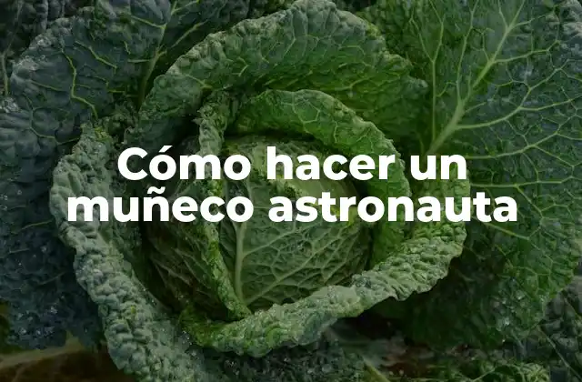 Cómo Hacer un Muñeco Astronauta 2 Cómo hacer un muñeco astronauta