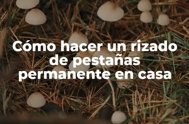 Cómo Hacer un Rizado de Pestañas Permanente en Casa