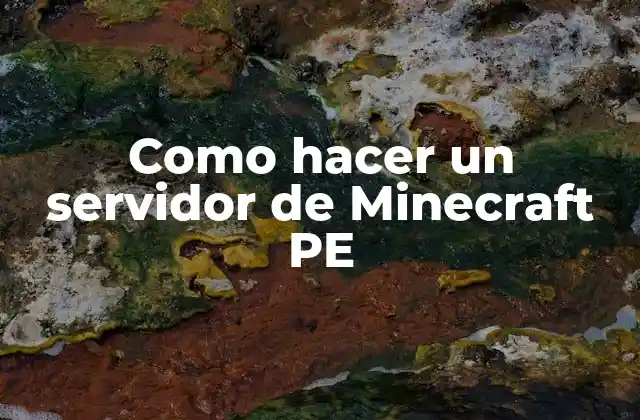 Como Hacer un Servidor de Minecraft Pe 2 ¿Qué es un servidor de Minecraft PE y para qué sirve?