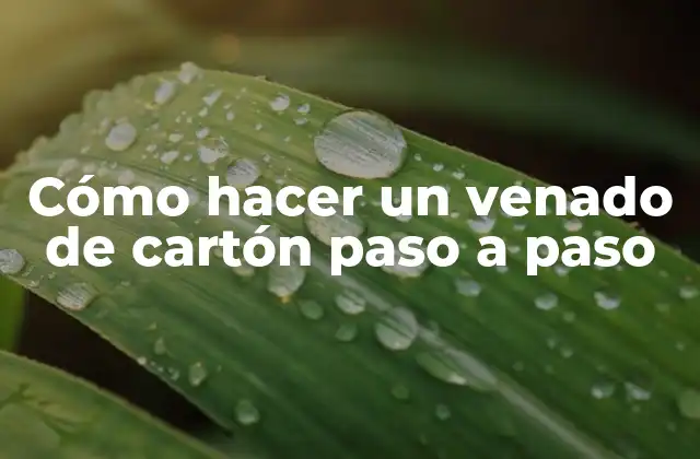 ¿Qué es un venado de cartón y para qué sirve?