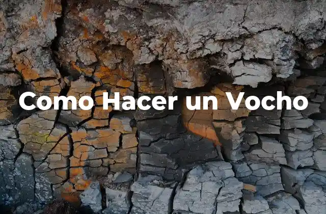 Como Hacer un Vocho