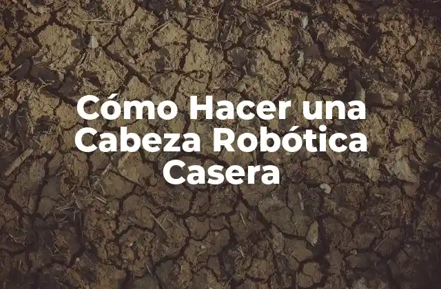 Cómo Hacer una Cabeza Robótica Casera